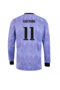 Real Madrid Marco Asensio #11 Voetbaltruitje Uit tenue 2022-23 Lange Mouw